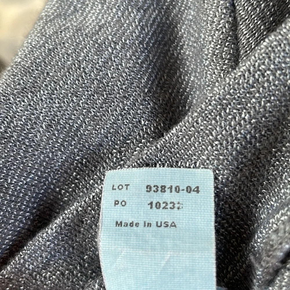 Michael Stars gray batwing short-sleeve cardigan with 3 button tapered waist - Picture 7 of 7